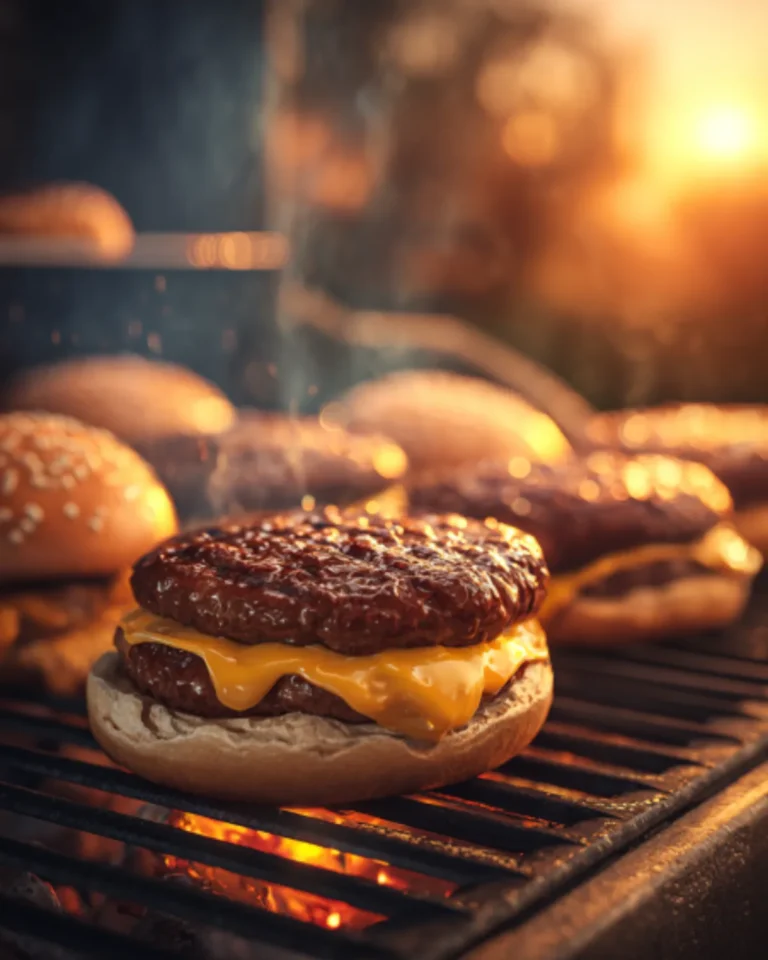 BBQ hamburger recipes on gas grill