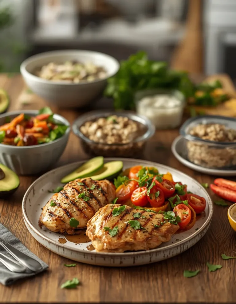 Healthy Chicken Recipes: Easy Grilled Chicken Dinner for Weight Loss