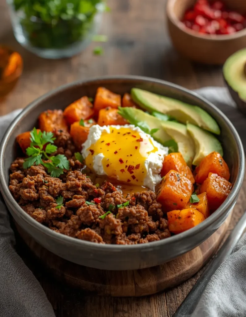 High Protein Ground Beef Bowl – 30-Minute Meal Prep