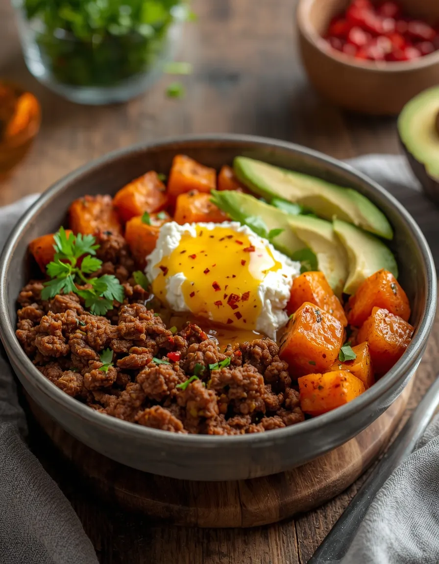 High Protein Ground Beef Bowl – 30-Minute Meal Prep
